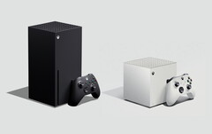La Xbox Serie S aparentemente no se parecerá a una Xbox Serie X más pequeña, tristemente. (Fuente de la imagen: Microsoft & u/jiveduder)