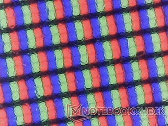 Subpíxeles RGB con un granulado mínimo