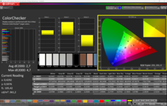CalMAN ColorChecker (Perfil: sRGB)