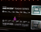 El CEO de AMD presenta en CES 2023 la gama Dragon Range-HX basada en chips para portátiles de entusiastas. (Imagen: Keynote de AMD en CES 2023)