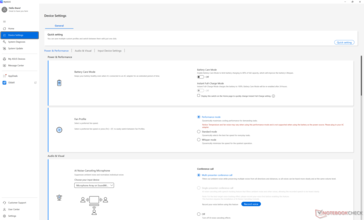 MyAsus es el centro de control para ajustar características específicas del sistema