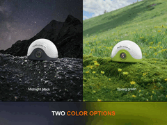 Las nuevas luces CL20R están disponibles en dos colores. (Fuente de la imagen: Fenix Lighting USA)