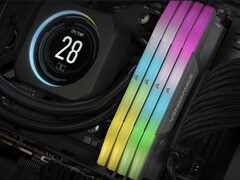 Render oficial del kit Corsair Vengeance RGB.