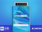 Incluso si este fuera el Mi Mix 2020, ya no lo es. (Fuente: LetsGoDigital)