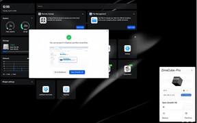 ZimaClient: Copia de seguridad, envío de archivos, acceso remoto