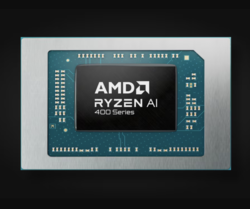 Análisis de rendimiento y eficiencia del AMD Ryzen AI 400. (Fuente de la imagen: AMD)