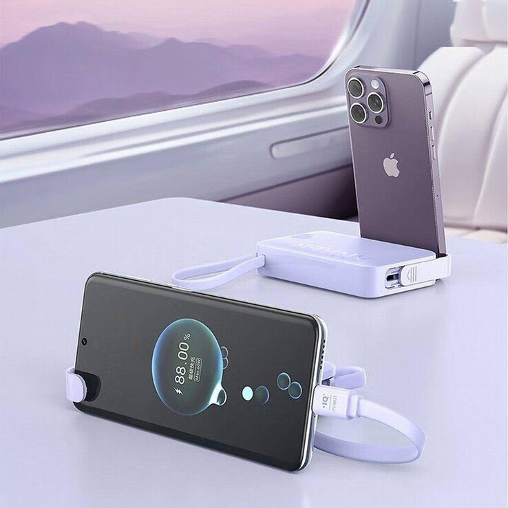 Anker ha lanzado el 335 Power Bank (PowerCore 20K, con cable USB-C integrado) en China. (Fuente de la imagen: Anker)