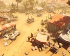 Una imagen en la que se ve un campamento militar en «Expeditions: Rome».