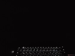 Sin sangrado de la retroiluminación