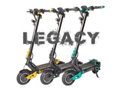 El e-scooter IO Hawk Legacy tiene una autonomía de 120 km. (Fuente de la imagen: IO Hawk)