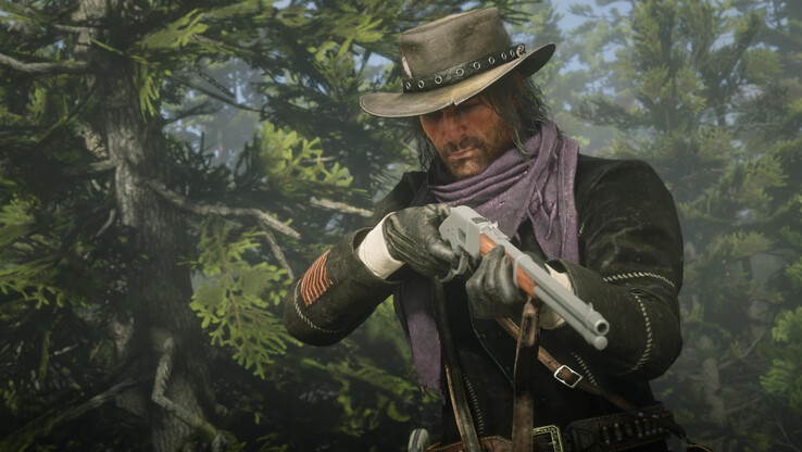 Imagen que muestra a John Marston en Red Dead Redemption 2. (Fuente de la imagen: suika1885 - Nexus Mods)