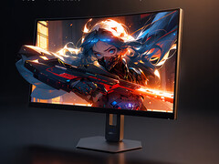 El monitor curvo Legion 27Q-2C cuesta alrededor de 190 dólares en China. En la imagen: una fotografía promocional del monitor para videojuegos.