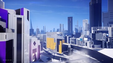 En la imagen: una captura de pantalla de Mirror's Edge Catalyst.