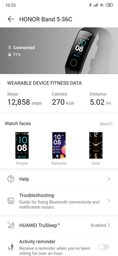 Review de Honor Band 5 Fitness Tracker