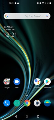 Pantalla de inicio predeterminada