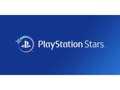 Imagen promocional del programa de fidelización PlayStation Stars de Sony con el logotipo sobre fondo azul. (Fuente de la imagen: Sony)
