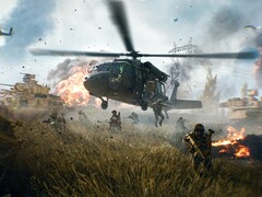 Un solo impacto de lanzagranadas no basta para destruir un helicóptero en Battlefield 6, a menos que ya esté dañado. (Fuente de la imagen: Steam)