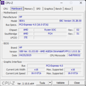 Placa base CPU-Z