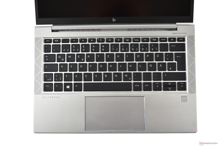 HP EliteBook 835 G7: Área del teclado