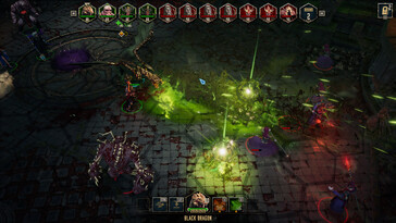 Una imagen que muestra una batalla en «Disciples: Liberation».