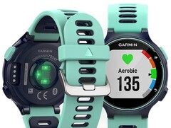 El Garmin Forerunner 735XT tiene un monitor de frecuencia cardiaca en la muñeca. (Fuente de la imagen: Garmin)