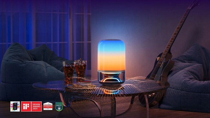 La lámpara de mesa Govee 2 Pro x Sound de JBL. (Fuente de la imagen: Govee)