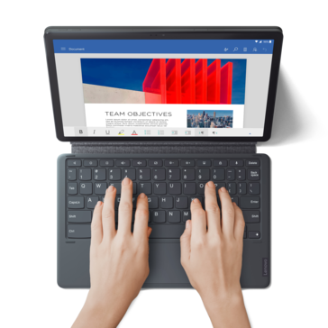 El Pack de Teclados Lenovo viene con un trackpad incorporado. (Fuente de la imagen: Lenovo)