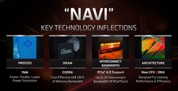 Navi Características clave (fuente: AMD)