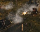 Una imagen en la que aparecen varios mechas de Iron Harvest, actualmente a la venta en Steam.