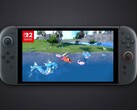 Pokémon Carmesí se ve solo un poco mejor en la Nintendo Switch 2. (Fuente de la imagen: Nintendo, editado)