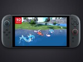 Pokémon Carmesí se ve solo un poco mejor en la Nintendo Switch 2. (Fuente de la imagen: Nintendo, editado)