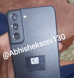 El Galaxy S21 FE se lanzará globalmente a principios de 2022. (Fuente de la imagen: @Abhisheksoni130)