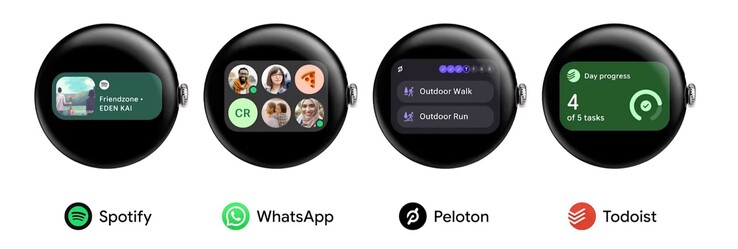 Google Wear OS 7 introduce widgets muy similares a los de Android.