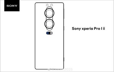 Supuesto dibujo del Xperia PRO-I II. (Fuente de la imagen: Weibo)