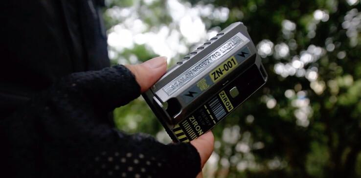 El banco de energía táctico Ziron. (Fuente de la imagen: Ziron)