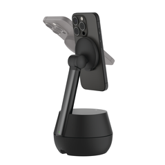 El Stand Pro de Belkin admite un giro motorizado de 360° y una inclinación de 90°. (Fuente de la imagen: Belkin)