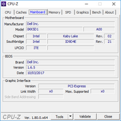 CPU-Z placa base