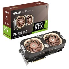 Asus GeForce RTX 3080 Noctua Edition. (Fuente: Asus)