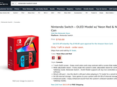 El OLED de Switch ya está en el mercado... aunque con salvedades. (Fuente: Amazon)