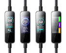 El cable de carga dispone de diferentes modos de visualización