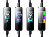 El cable de carga dispone de diferentes modos de visualización