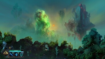 Una imagen que muestra un paisaje verde en Hijos de Morta.