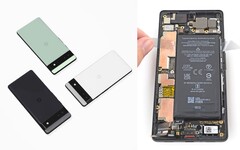 Google reduce la duración de la batería de algunas unidades Pixel 6a a través de una actualización de software (Fuente de la imagen: Google / iFixit)