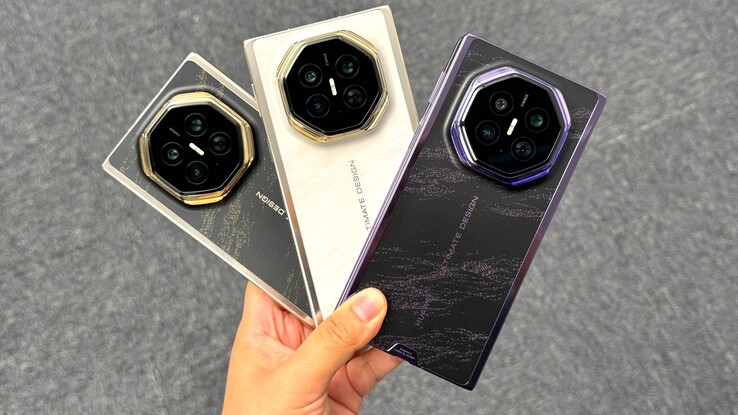 El Huawei Mate XT2 está disponible en tres colores y con hasta 2 TB de almacenamiento.