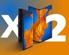 El Mate X2 vendrá en al menos dos versiones. (Fuente de la imagen: Huawei & Notebookcheck)