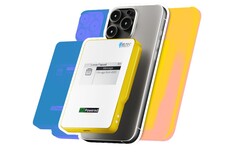 MeshPocket en amarillo (Fuente de la imagen Heltec -edits)