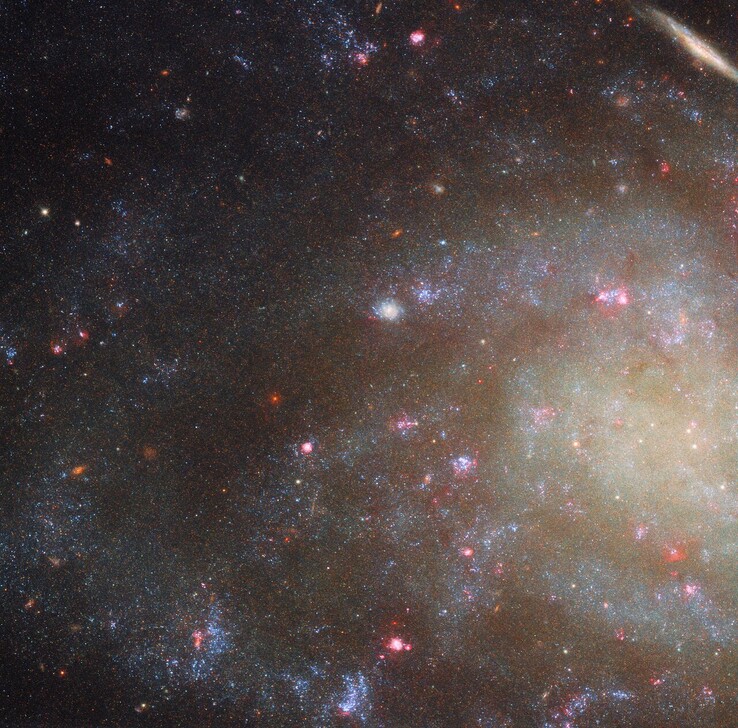 Una imagen de NGC 45 difundida por la ESA (Fuente de la imagen: ESA)