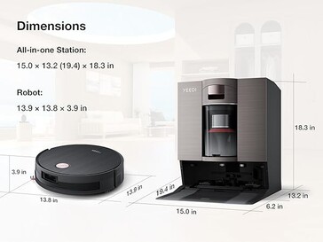 (Fuente de la imagen: página del producto Yeedi S20 en Amazon)