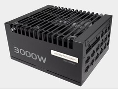 La fuente de alimentación Asus Pro WS 3000W Platinum con cuatro conectores 12V-2x6. (Fuente de la imagen: Asus)