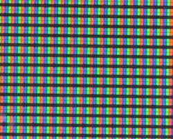 Matriz de subpíxeles RGB